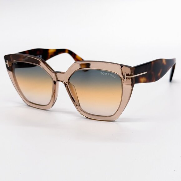 NEW TOM FORD PHOEBE TF939 45B WOMEN SQUARE SUNGLASSES FT0939/S 45B